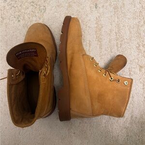 Timberland Tan Leather Boots